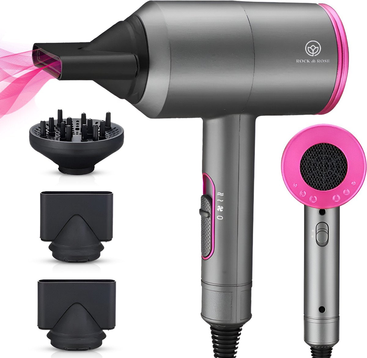 Fohn met diffuser - Fohnborstel - Haardroger