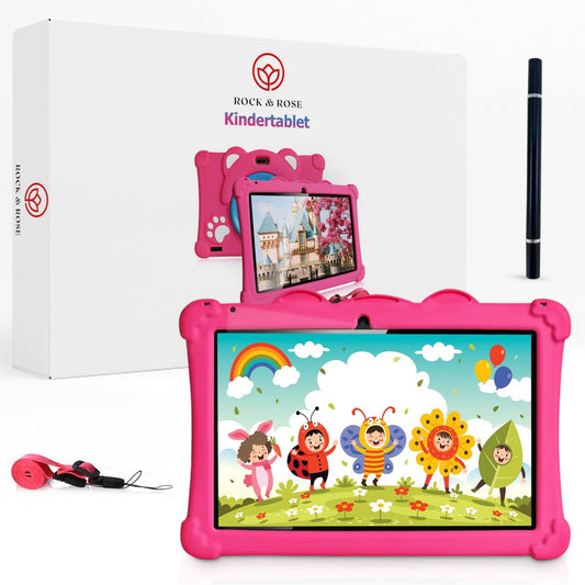Tablet Voor Kinderen - 10.1 Inch - Kindertablet - Roze