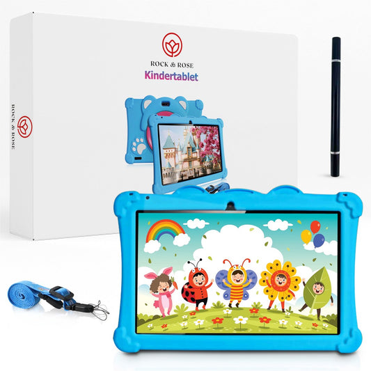 Tablet Voor Kinderen - 10.1 Inch - Kindertablet - Blauw