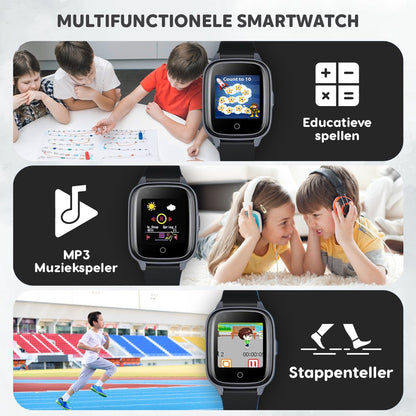 4G GPS Horloge Kind - Inclusief Simkaart - Smartwatch Voor Kinderen