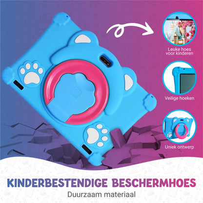 Tablet Voor Kinderen - 10.1 Inch - Kindertablet - Blauw