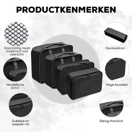 Packing Cubes kenmerken 