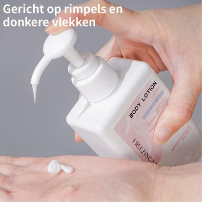 Body Lotion op huid