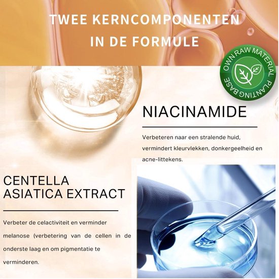 Freezing'Age Anti-Melanine Serum - Huidverzorging Pigmentvlekken - Pigmentvlekken Verwijderen - Hyperpigmentatie Donkere vlekken - 4x 10ml