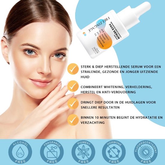 Freezing'Age Gezichtsserum Vitamine C - Anti-Aging Huidverzorging – 30 ml