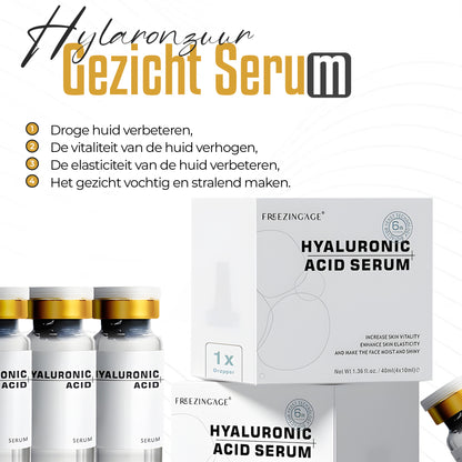 Hyaluronzuur Serum - Hyaluronic Acid - Anti Aging Hydraterende Serum - 40 ml.