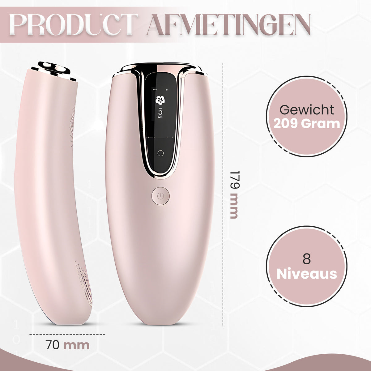 IPL Laser Ontharingsapparaat voor mannen en vrouwen - Lichtontharingsapparaat