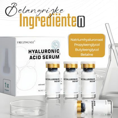 Hyaluronzuur Serum - Hyaluronic Acid - Anti Aging Hydraterende Serum - 40 ml.