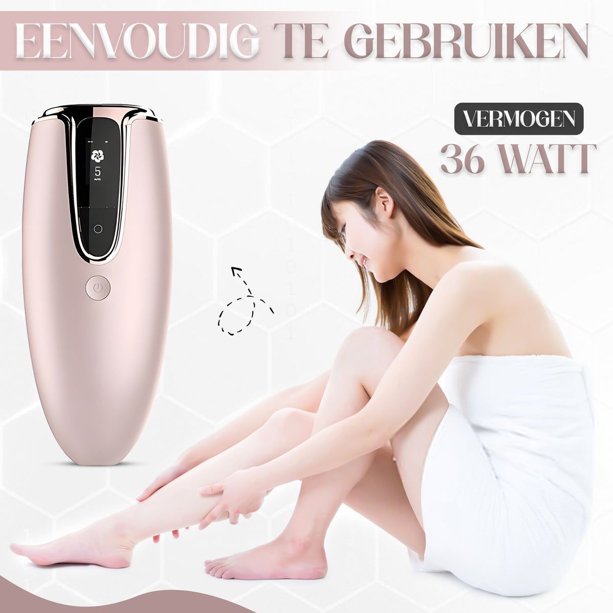 IPL Laser Ontharingsapparaat voor mannen en vrouwen - Lichtontharingsapparaat